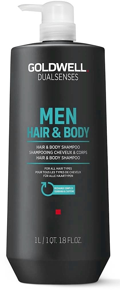 Dualsenses Men Hair & Body Shampoo voor mannen 1000ml