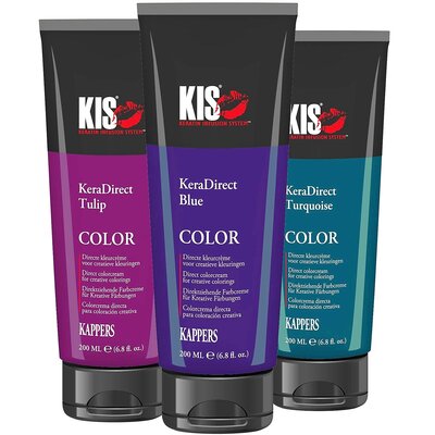 KIS KeraDirect Haarverf Turquoise, 200 ml