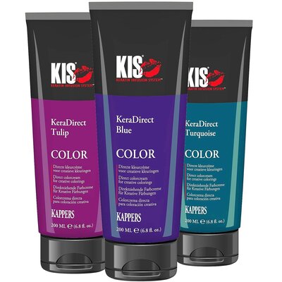 KIS KeraDirect Hair Dye Turquoise, 200 ml