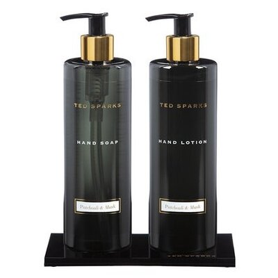 Ted Sparks Hand Gift Set - Patchouli & Musk, 2 x 390 ml