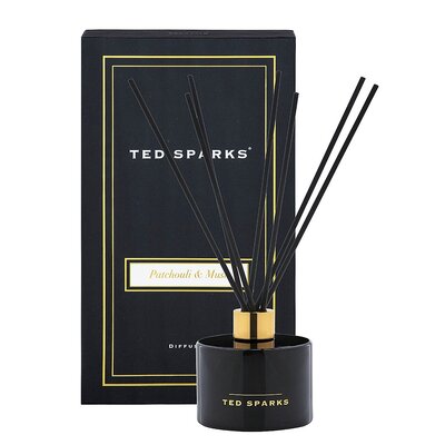 Ted Sparks Diffusore - Patchouli e Muschio, 200 ml