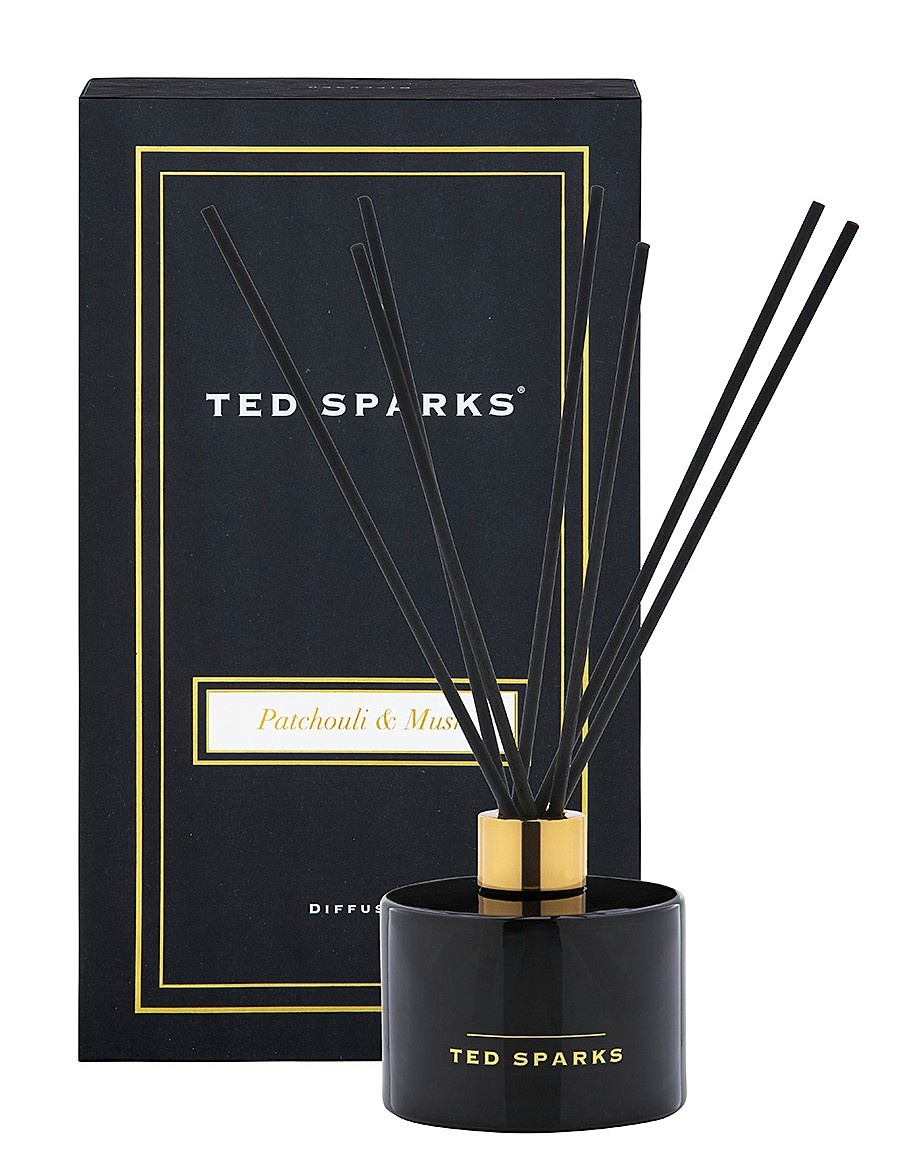 Ted Sparks - Geurstokjes Diffuser - Patchouli & Musk