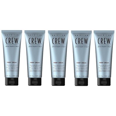 American Crew Crema de Fibra, 5 x 100 ml ¡PAQUETE AHORRO!