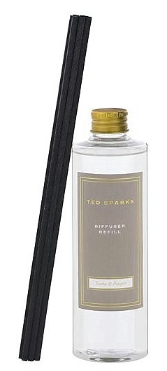 Ted Sparks - Geurstokjes Diffuser Refill & Sticks - Tonka & Pepper