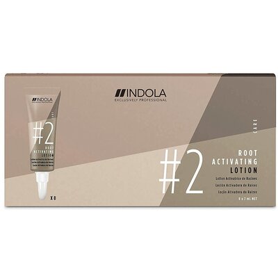 Indola Trattamento lozione attivante Care Root, 8 x 7 ml