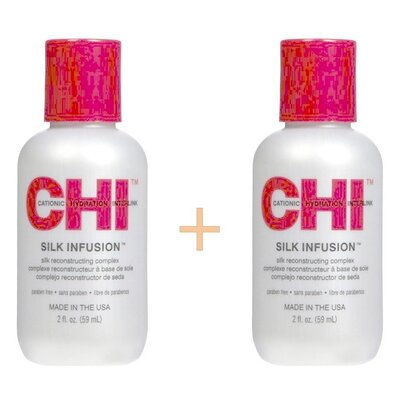 CHI Infusión de seda, 2 x 59 ml ¡PAQUETE AHORRO!