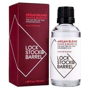 LS&B Argan Blend Rasier- und Bartöl 50 ml, OUTLET!