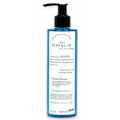 Superli ‘37 Shampoo Rinfrescante Al Mentolo, 250ml