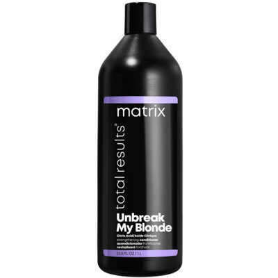 Matrix Acondicionador Unbreak My Blonde para cabello decolorado, 1000ml