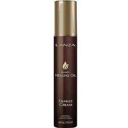 Lanza Crema antifrizz con aceite curativo de queratina, 140 ml