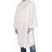 Nebur Cappotto con cappuccio tipo Economy 1001, colore Bianco, traspirante