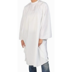 Nebur Hooded coat type Economy 1001, color White, breathable