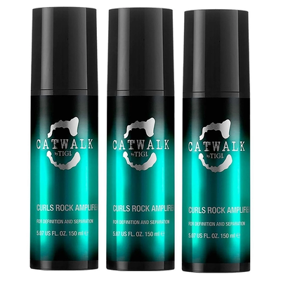 Tigi Catwalk Curlesque Curls Rock Amplifier, 3 x 150 ml VALUE PACKAGE!