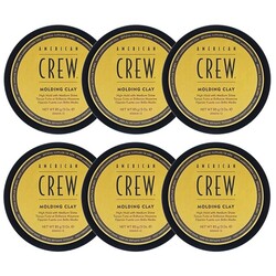 American Crew Molding Clay 6 x 85 gram VALUE PACKAGE!