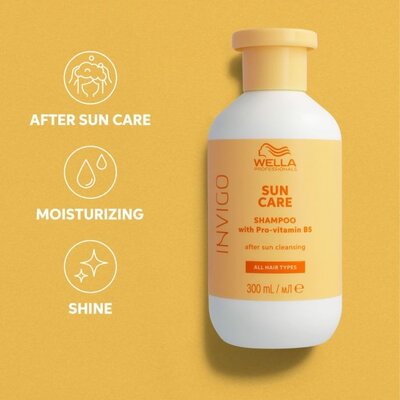 Wella Invigo Sun Shampoo Detergente Doposole, 250 ml