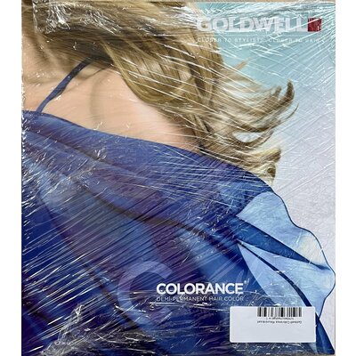 Goldwell Colorance Farbkarte, leicht beschädigt