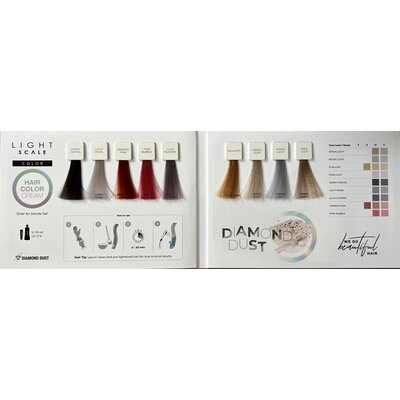 Lisap Nuancier de couleurs d'échelle de lumière