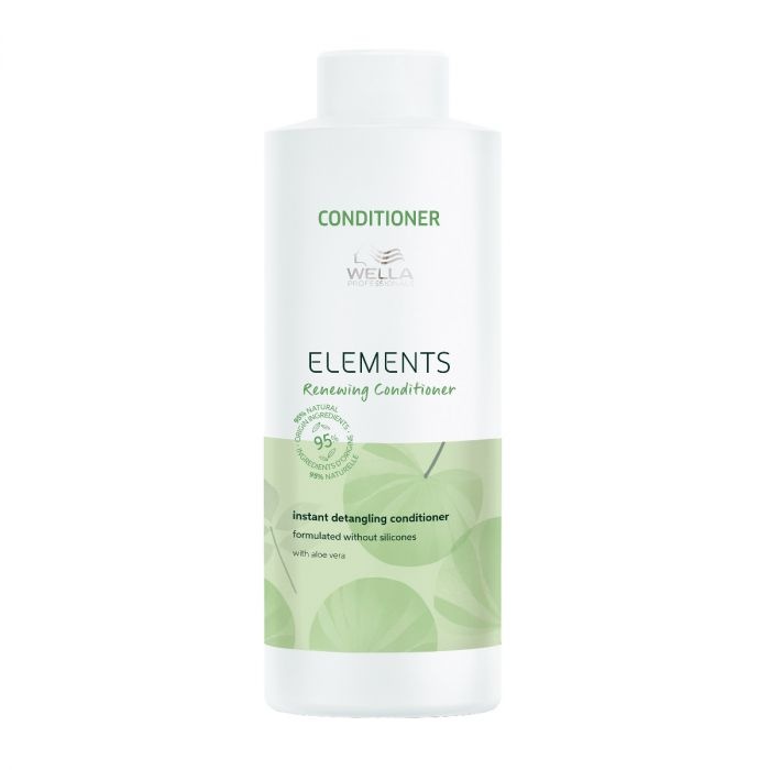 Wella Elements Renewing Shampoo 1000ml - Normale shampoo vrouwen - Voor Alle haartypes