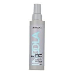 Indola Spray volume e asciugatura per lo stile, 200 ml