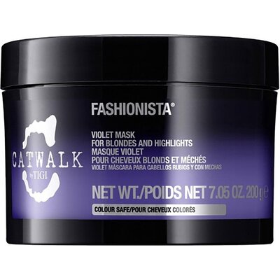 Tigi Maschera per capelli alla viola Catwalk Icon Fashionista, 200 ml