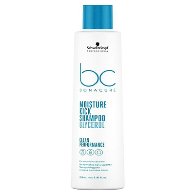 Schwarzkopf Bonacure Clean Performance Moisture Kick Shampoo, 250ml