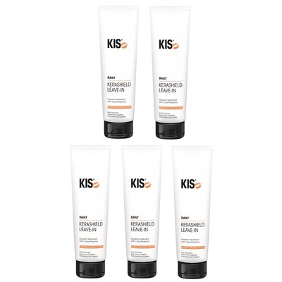 KIS KeraShield Leave-In, 5 x 150 ml VALUE PACK!