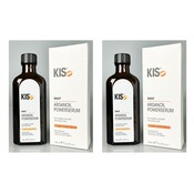 KIS Suero diario Powerserum de aceite de argán, paquete económico de 2 x 100 ml.