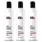 KIS Shampoing KeraMax, lot de 3 x 300 ml (pack économique) !