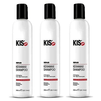 KIS Shampoo KeraMax, CONFEZIONE VANTAGGIOSA da 3 x 300 ml!