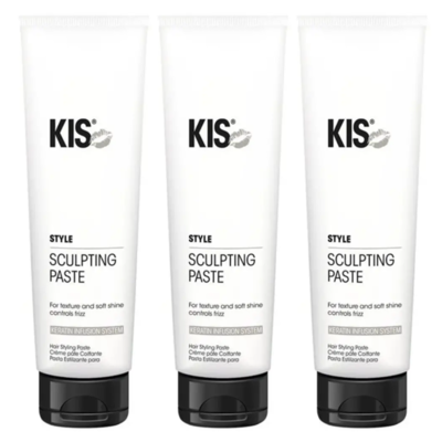 KIS Pasta de fibra Style, paquete económico de 3 x 100 ml.