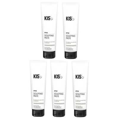 KIS Pâte sculptante pour coiffure, lot de 5 x 150 ml !