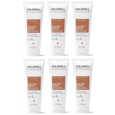 Goldwell Stylesign Shaping Cream, 6 x 75 ml Vorteilspackung!