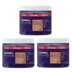 Goldwell Stylesign Ultra Volume Lagoom Jam, 3 x 200ml VALUE PACK!
