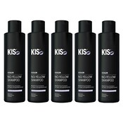 KIS No Yellow Shampoo, 5 x 250 ml VOORDEELPAKKET!