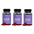 Beauty Bear Vitamine per capelli, 3 x 60 pezzi CONFEZIONE RISPARMIO!