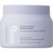 Schwarzkopf Mascarilla morada reparadora de enlaces BlondMe 200 ml
