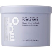 Schwarzkopf Mascarilla morada reparadora de enlaces BlondMe 500 ml