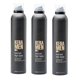 KIS Spray KeraMen Hold 'Em High, PACK ÉCONOMIQUE 3x300ml !