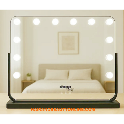 Doop Make-up Hollywood mirror, 60 × 52 cm
