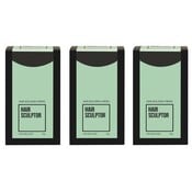 Hair Sculptor Fibres capillaires brun foncé pour la construction capillaire - Pack Avantage 3 pièces !