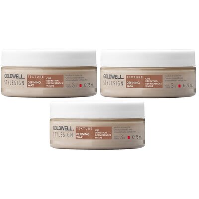 Goldwell Stylesign Defining Wax, 3 x 75ml Vorteilspackung!