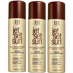 Jet Set Sun Spray autoabbronzante, confezione convenienza da 3 x 150 ml!