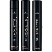 Schwarzkopf 3 x 500 ml Silhouette Hairspray Super Hold, CONFEZIONE RISPARMIO!