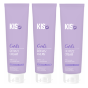 KIS Curls Anti-Frizz Creme, 3 x 150 ml Vorteilspackung!