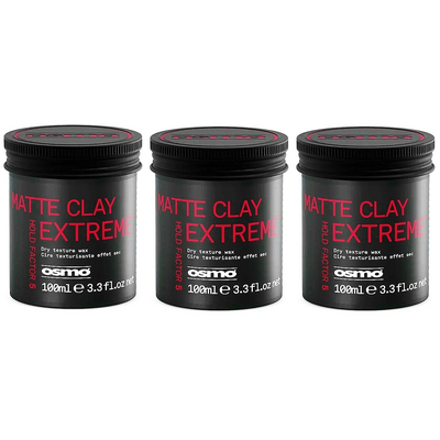 Osmo Matte Clay Extreme,  3 x 100 ml VOORDEELPAKKET!