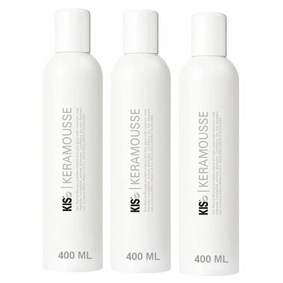 KIS KeraMousse, ¡Paquete económico de 3 x 400 ml!