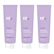 KIS Après-shampoing hydratant Curls, lot de 3 x 250 ml !