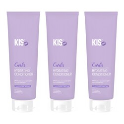 KIS Curls Feuchtigkeitsspendender Conditioner, 3 x 250 ml Vorteilspackung!