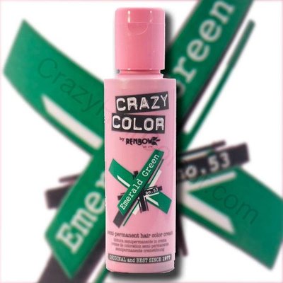 Crazy Color Smaragdgrün 100ml