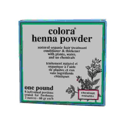 Colora Henna Colore dei capelli 8 x 60 ml